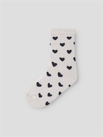 NAME IT 3-Pak Strømper Tua Light Grey Melange Cloud Dancer